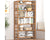 Bamboo Shelf – 6-Tier Adjustable Storage and Display Unit