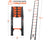 20.3FT/6.2M Telescoping Ladder – Portable, Heavy-Duty, and Multi-Purpose for Household or Outdoor Work