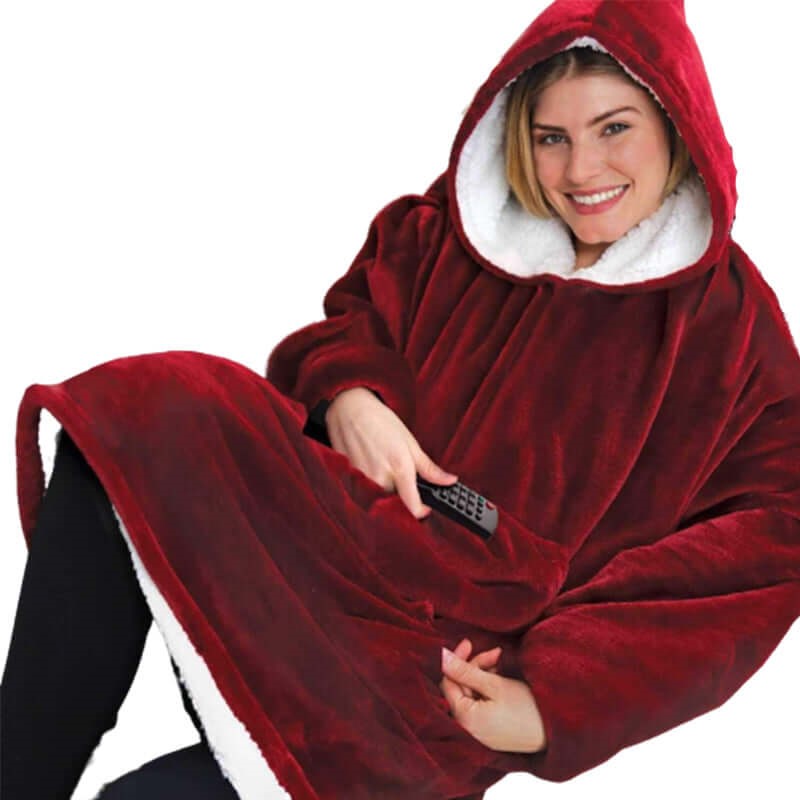 Huggle shop blanket hoodie